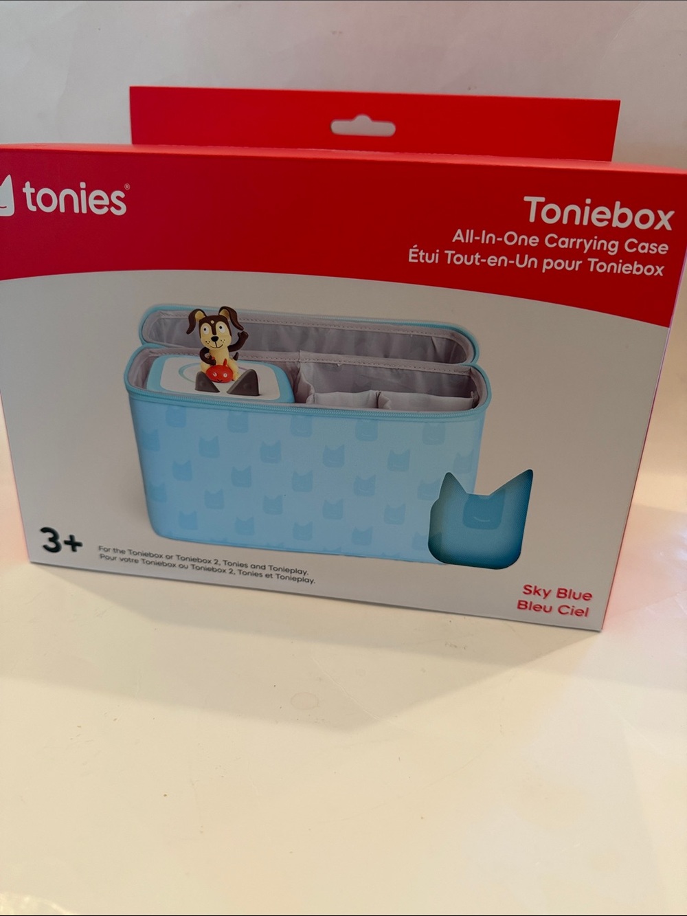 NWT Tonies Toniebox All-in-One Carrying Case - Sky Blue